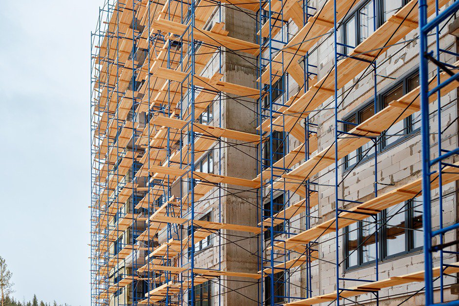 Строительство нового микрорайона в Усть-Куте. Фото предоставлено пресс-службой ИНК