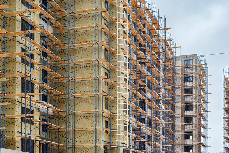 Строительство нового микрорайона в Усть-Куте. Фото предоставлено пресс-службой ИНК