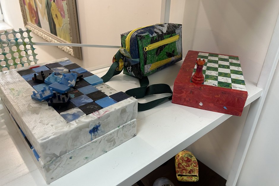 Шахматные доски из пластика