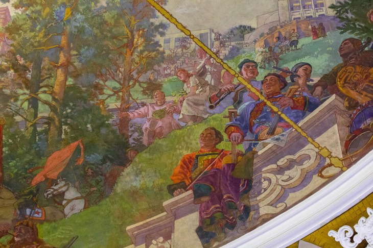 Фрагмент росписи