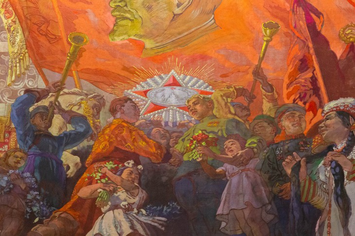 Фрагмент росписи