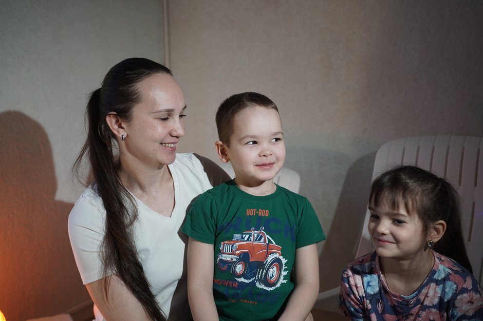 Посетители галокамеры