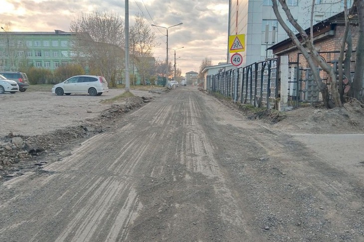 Улица Ярославского. Фото из телеграм-канала Елены Красноштановой