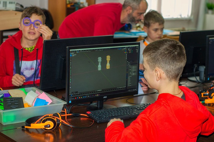 Ученики летней IT-школы