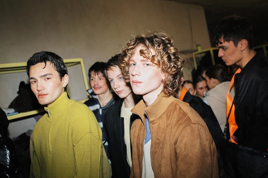 Участники показа