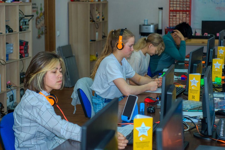 Ученики летней IT-школы