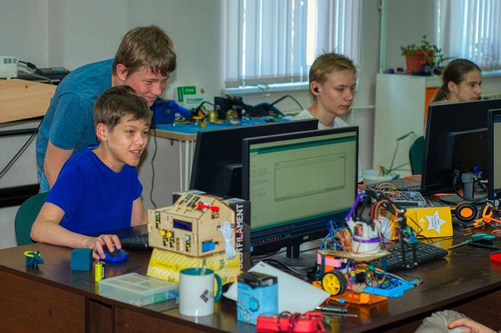 Ученики летней IT-школы