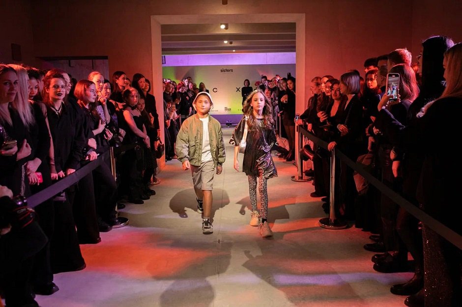 Участники показа