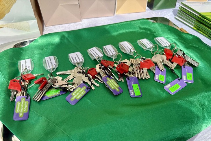 Ключи от квартир. Фото IRK.ru