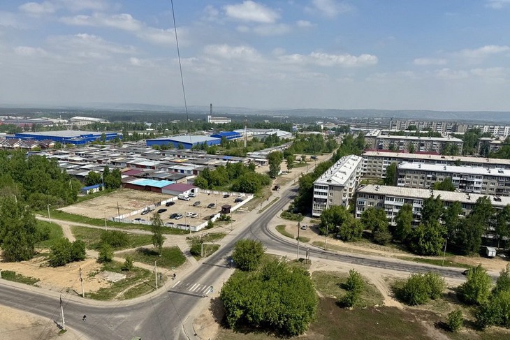 Вид с 16-го этажа. Фото IRK.ru