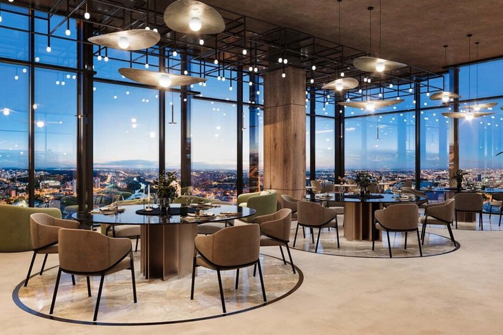 Зона отдыха и ресторан