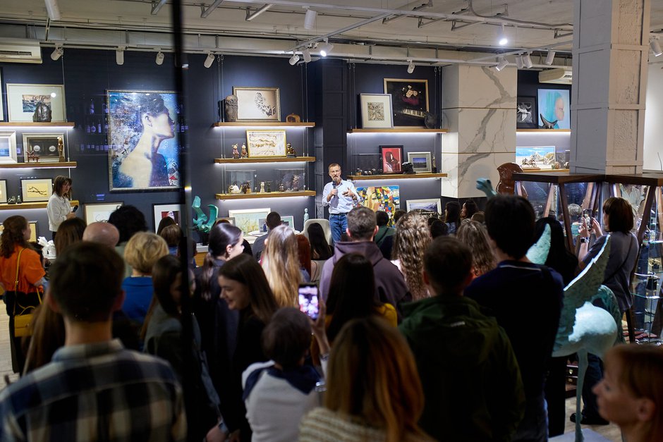 Виктор Бронштейн на мероприятии