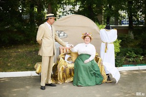 В парке установили несколько фотозон. Фото Маргариты Романовой, IRK.ru