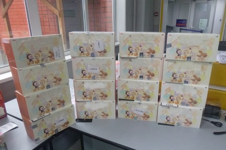 Игрушки Лабубу. Фото пресс-службы Иркутской таможни