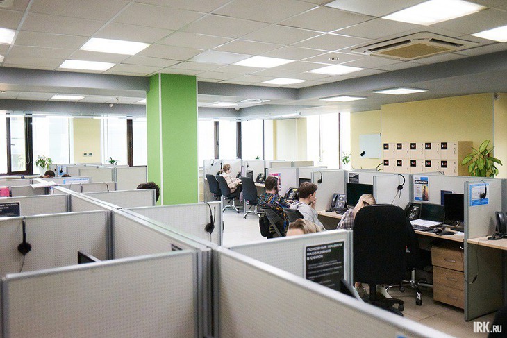Офис разделен на несколько зон. Фото Маргариты Романовой, IRK.ru