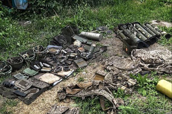 Гуманитарный груз. Фото из телеграм-канала Федора Садовникова