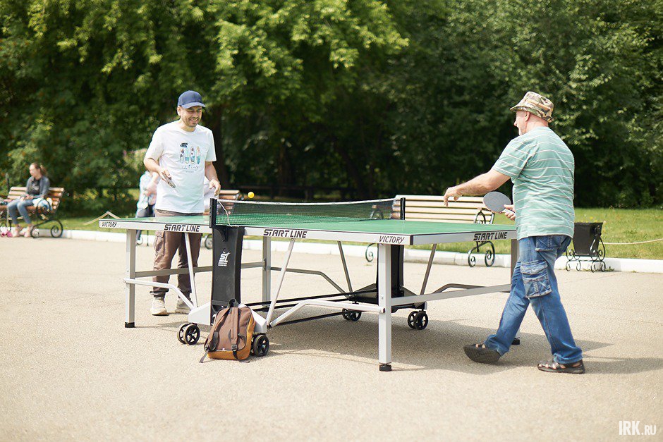 Настольный теннис. Фото Маргариты Романовой, IRK.ru