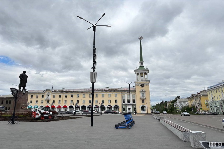 Площадь Ленина в Ангарске. Фото IRK.ru Площадь Ленина в Ангарске. Фото IRK.ru