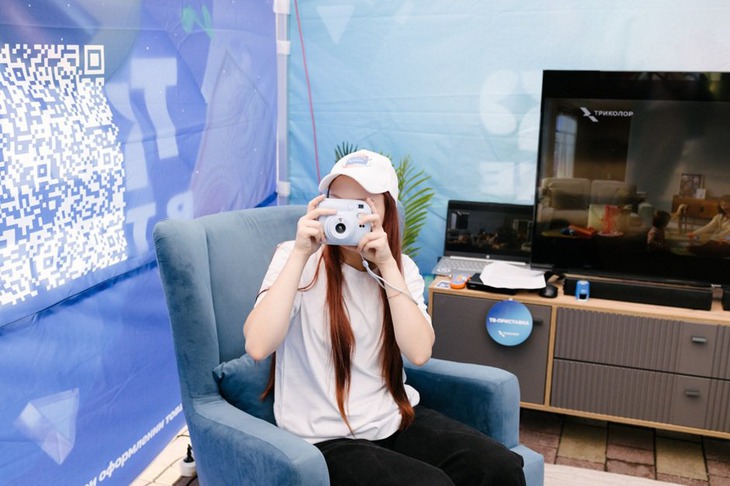 Посетитель праздника