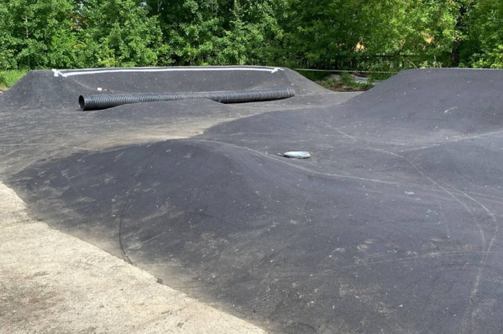 Скейт-площадка. Фото пресс-службы администрации Ангарска