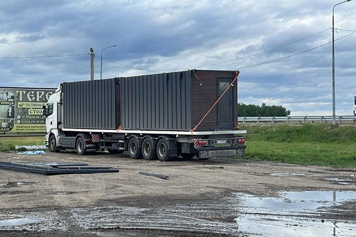 Фура. Фото из телеграм-канала Игоря Кобзева