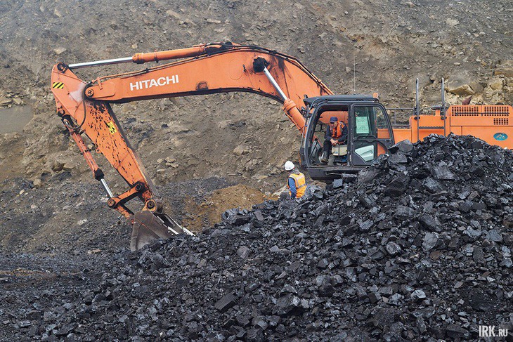 Добыча угля. Фото Маргариты Романовой, IRK.ru
