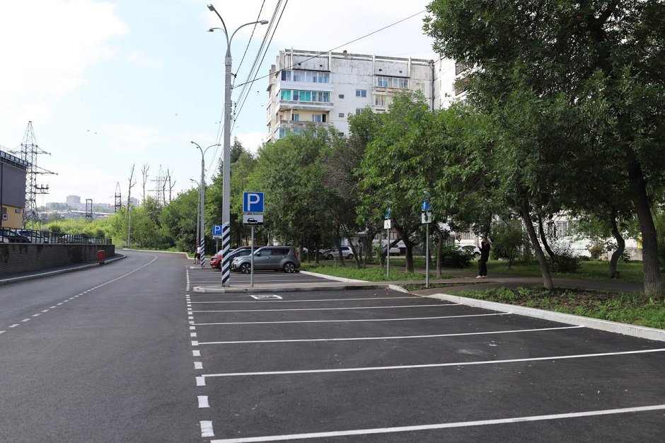 Улица Геологов. Фото пресс-службы администрации Иркутска