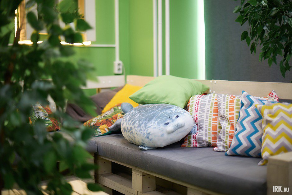 Комната отдыха. Фото Маргариты Романовой, IRK.ru