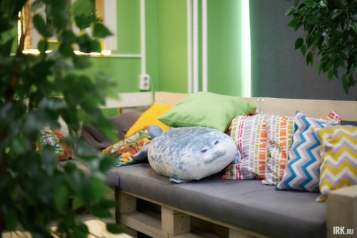Комната отдыха. Фото Маргариты Романовой, IRK.ru