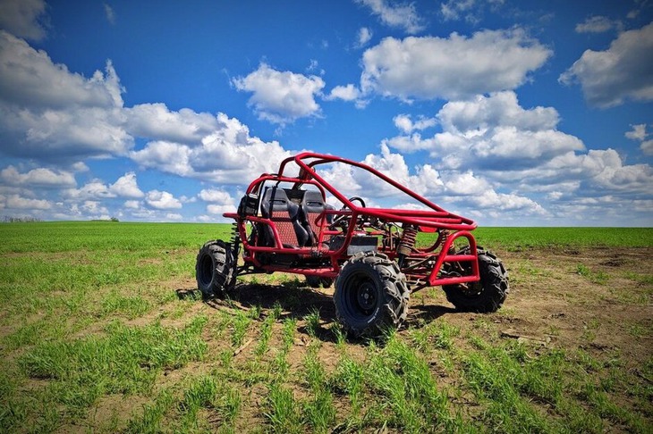 Грузоподъемность багги — около 1,4 тонны