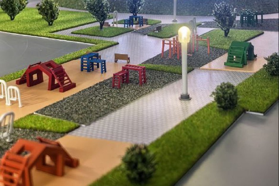 Макет. Фото из архива компании ГОРСТРОЙ