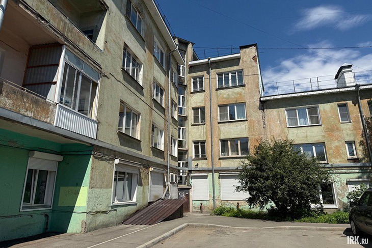 Здание нуждается в ремонте. Фото IRK.ru