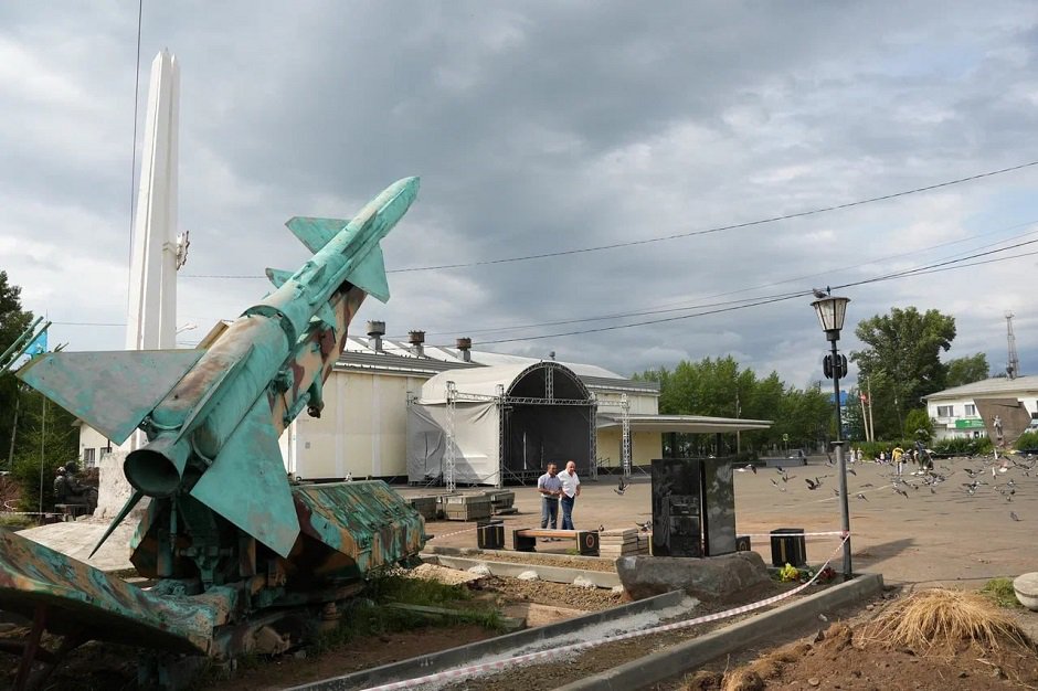Создание мемориала. Фото пресс-службы правительства Иркутской области