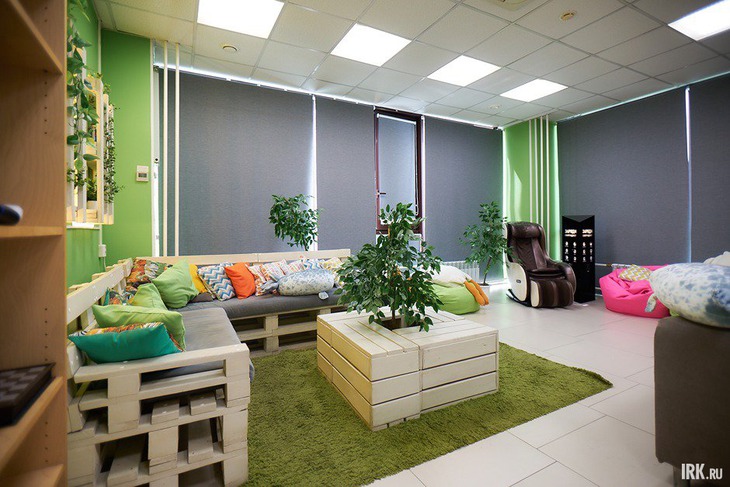 Комната отдыха. Фото Маргариты Романовой, IRK.ru