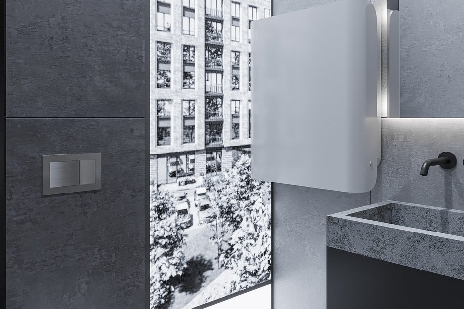 Санузел в лобби