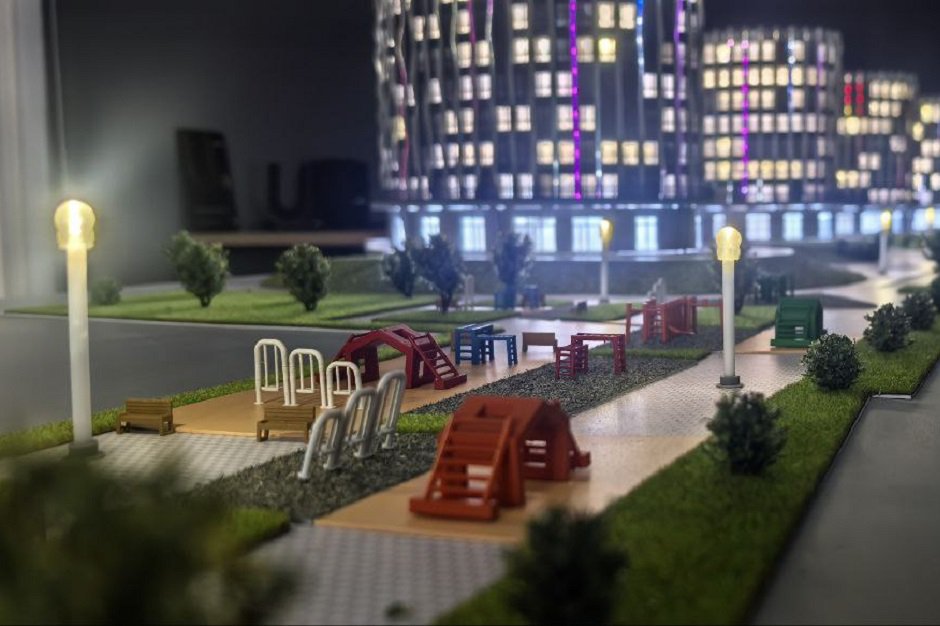 Макет. Фото из архива компании ГОРСТРОЙ