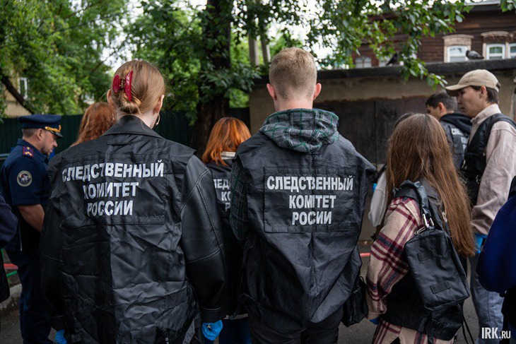 Следственно-оперативная группа. Фото Алексея Литвинцева