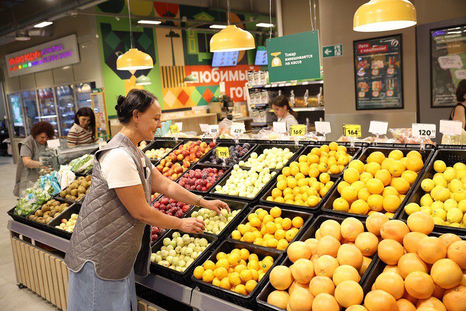 Обновленный супермаркет. Фото — «Слата»