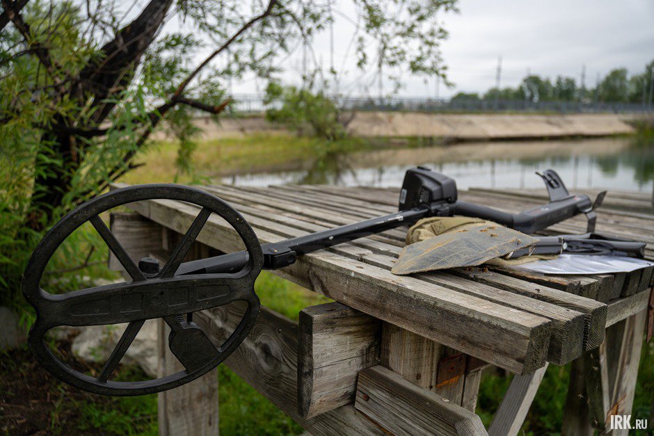 Металлоискатель. Фото Алексея Литвинцева