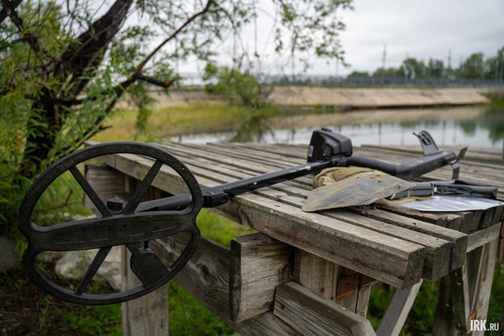 Металлоискатель. Фото Алексея Литвинцева