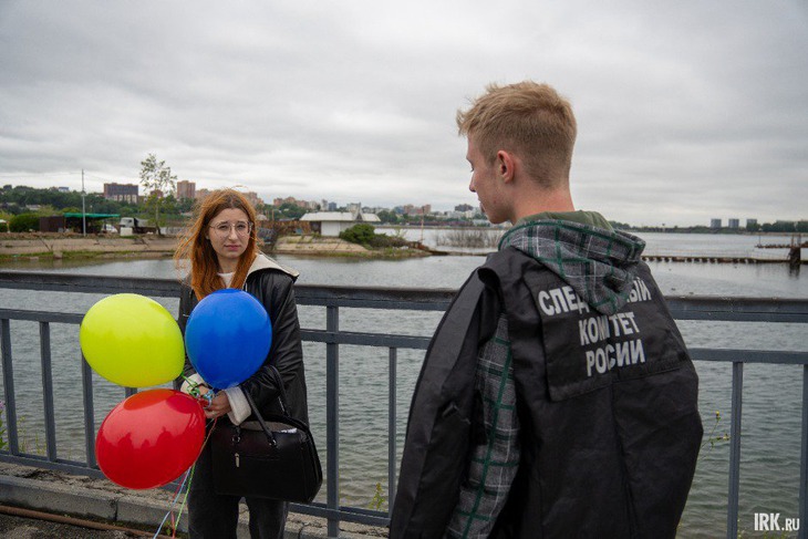 Продавец шаров. Фото Алексея Литвинцева