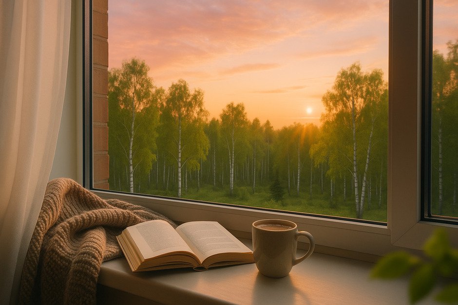 Вид из окна