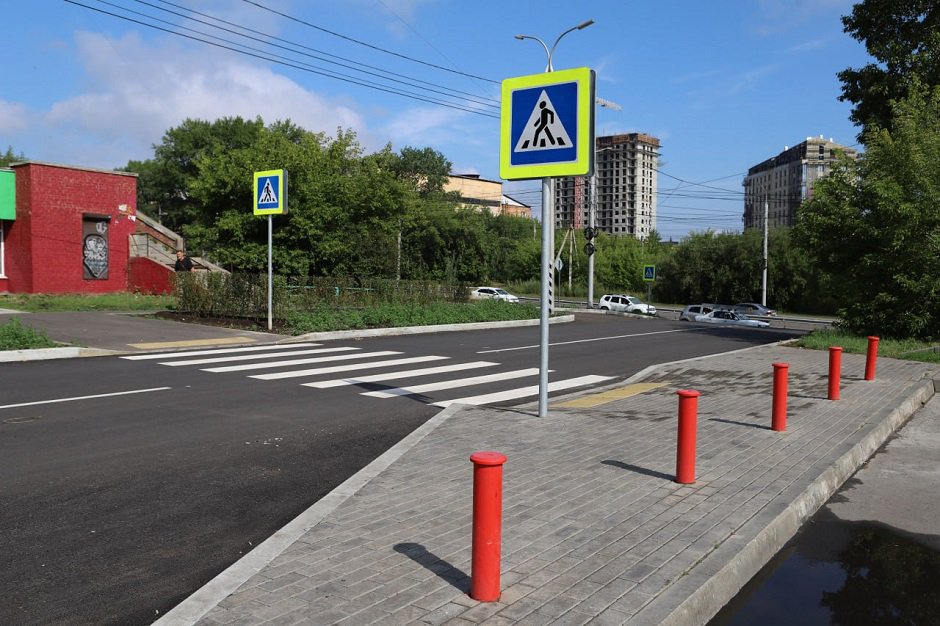 Улица Геологов. Фото пресс-службы администрации Иркутска