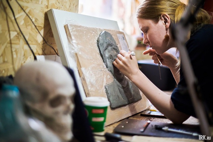 Рабочий процесс. Фото Маргариты Романовой, IRK.ru