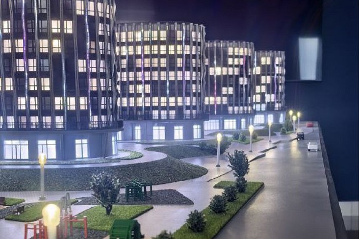 Макет. Фото из архива компании ГОРСТРОЙ