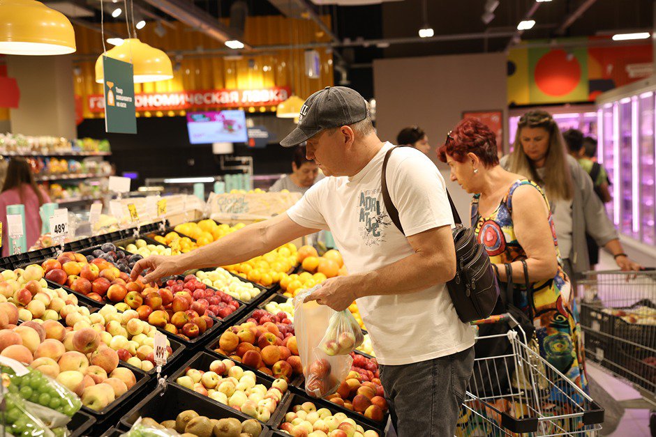 Обновленный супермаркет. Фото — «Слата»