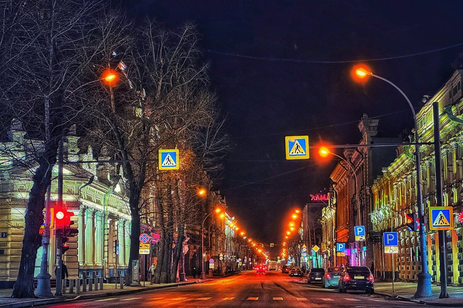 Уличное освещение. Фото пресс-службы города Иркутска Уличное освещение. Фото пресс-службы города Иркутска