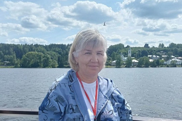 Светлана Палеева на теплоходе