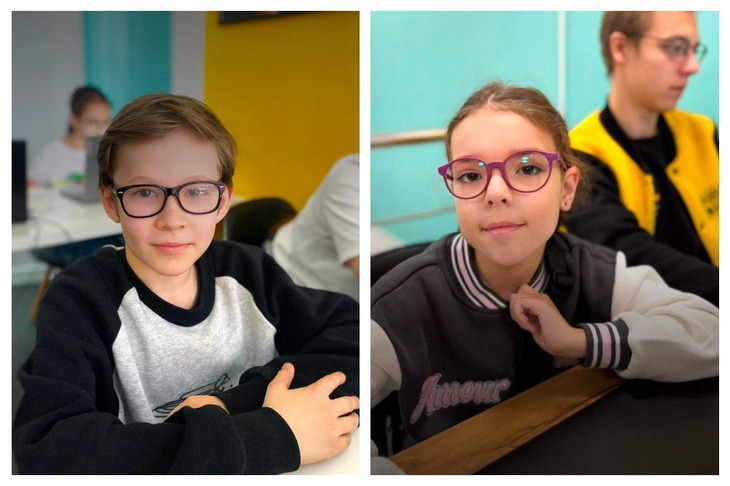 Ученики работают над нейросетями, веб-сайтами, приложениями