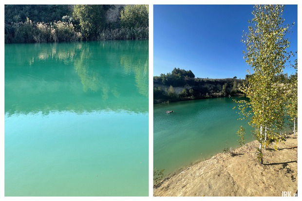 К воде ведут крутые спуски